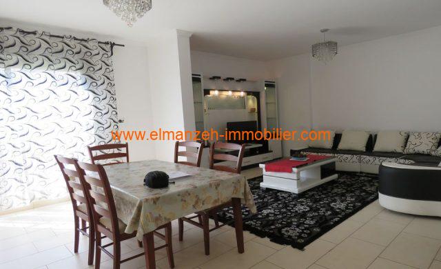 UN F4 MEUBLÉ EN LOCATION A LA RESIDENCE HASNAOUI!